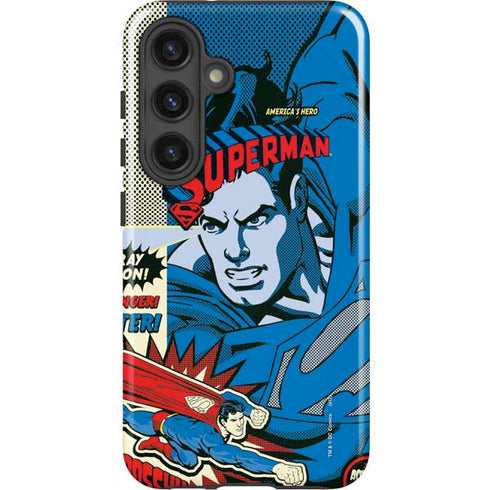 DC Comics Superman America's Hero Galaxy S25 Plus Impact Case